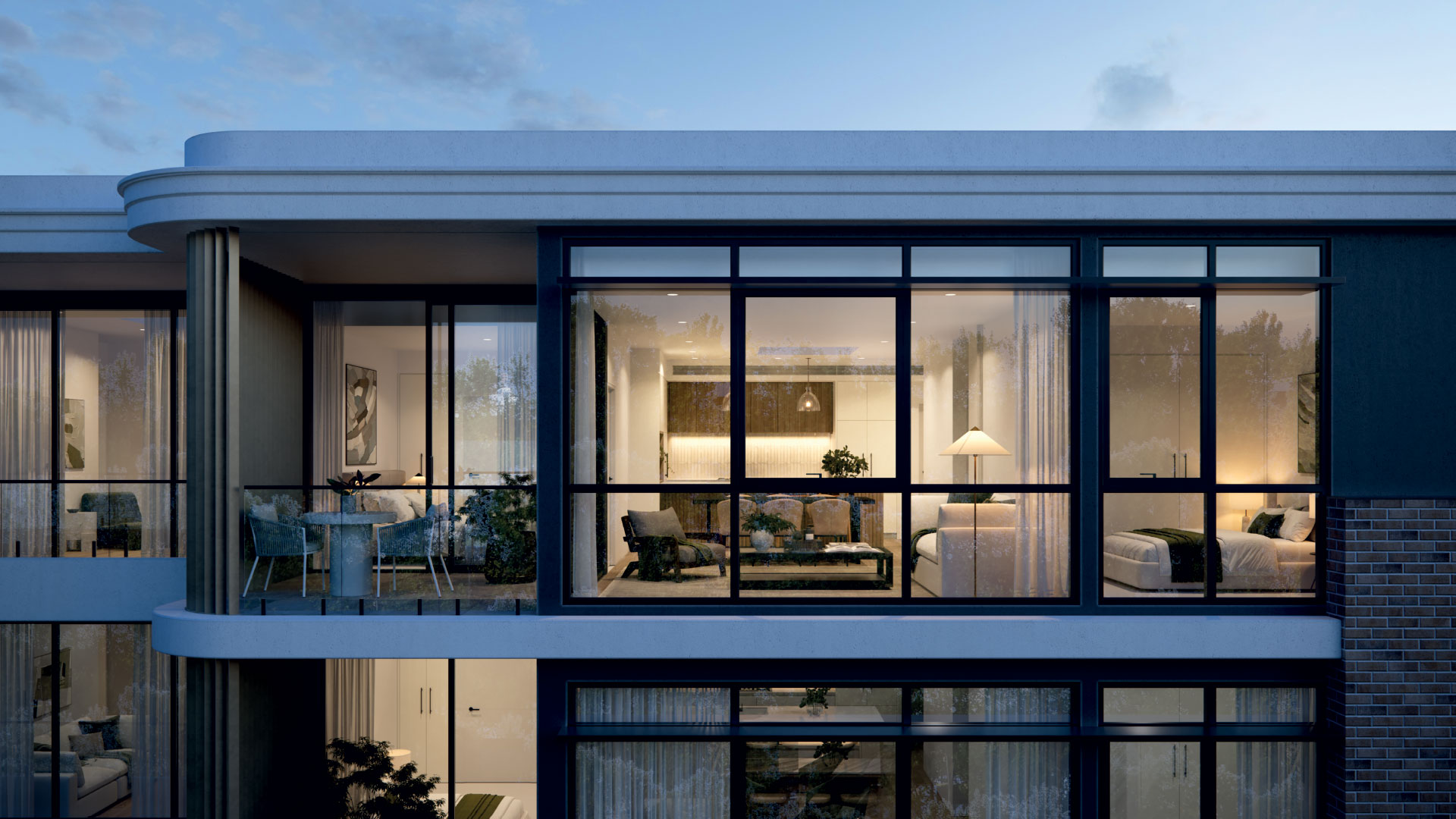 Capital_Corporation_Wahroonga_Estate_Residences_External_Render_Night_1920x1080